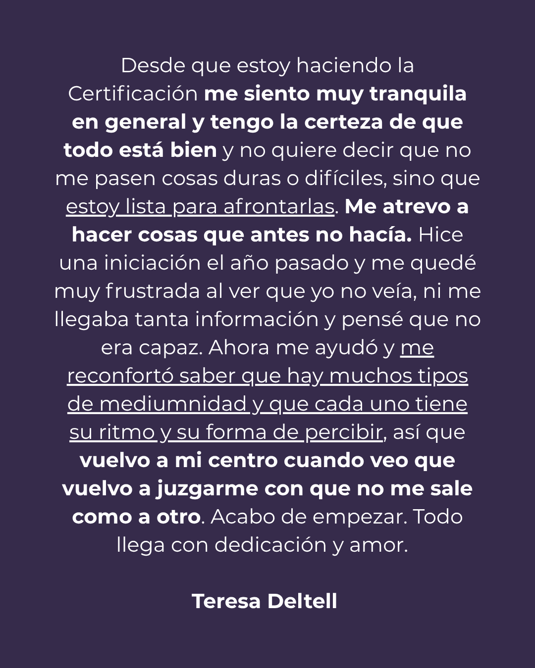 Entré con miedos e inseguridades (5)